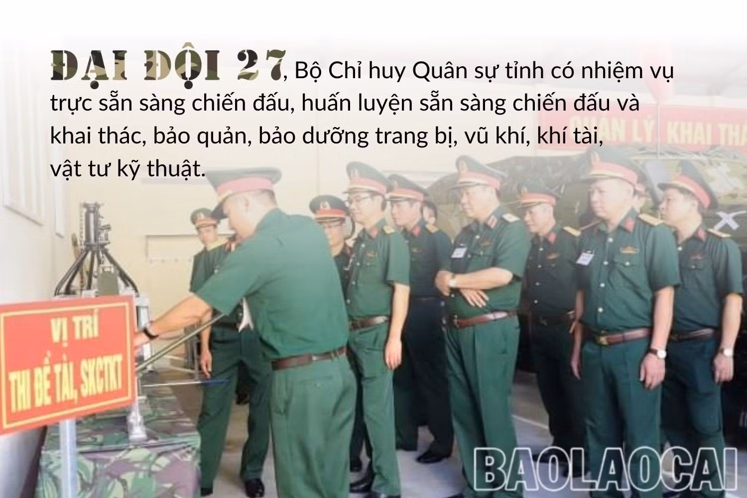 Đại đội 27: Phát huy truyền thống "Đã ra quân là đánh thắng" ảnh 2