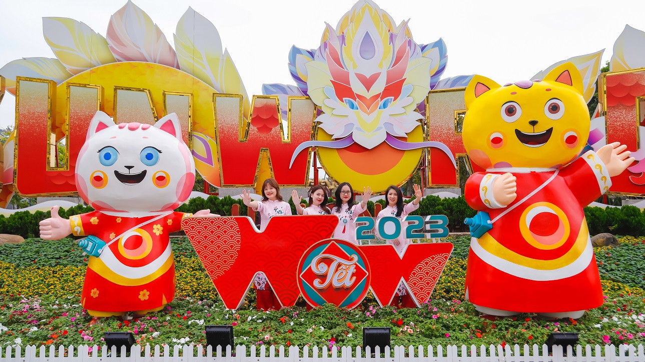 Tết vui hết cỡ khi đến các Sun World khắp 3 miền ảnh 2 Tết vui hết cỡ khi đến các Sun World khắp 3 miền ảnh 2