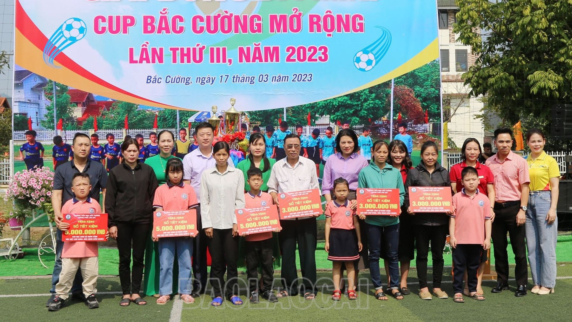 Khai mạc Giải bóng đá mini Cup Bắc Cường mở rộng lần thứ III ảnh 5 Khai mạc Giải bóng đá mini Cup Bắc Cường mở rộng lần thứ III ảnh 5