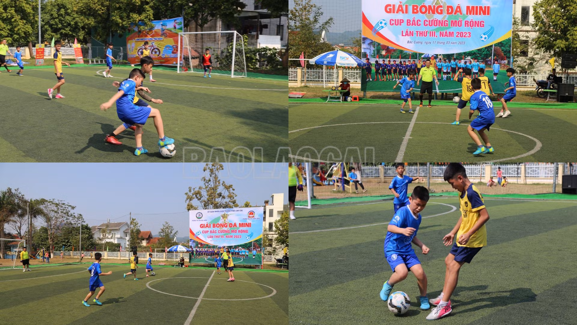 Khai mạc Giải bóng đá mini Cup Bắc Cường mở rộng lần thứ III ảnh 3