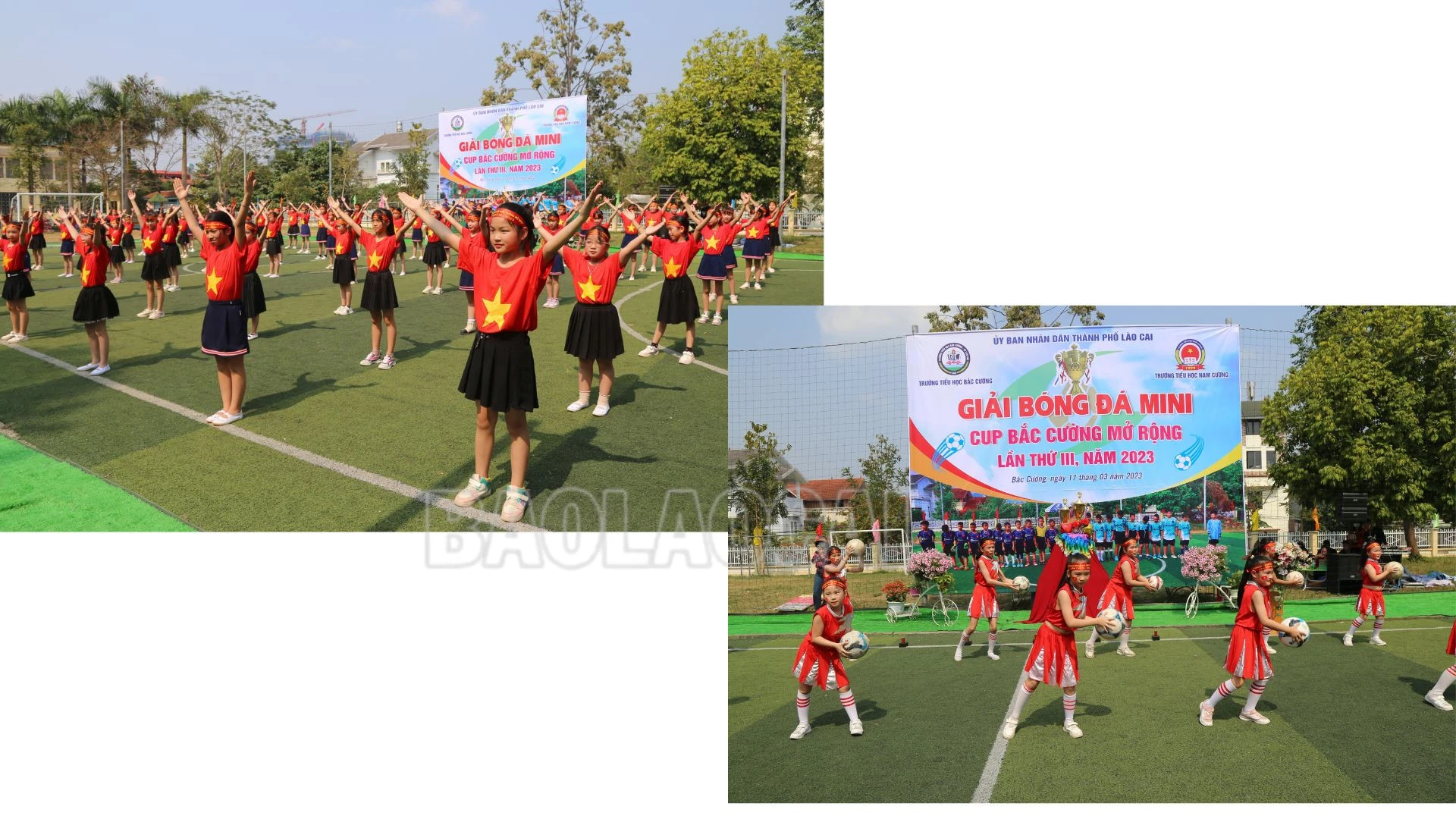 Khai mạc Giải bóng đá mini Cup Bắc Cường mở rộng lần thứ III ảnh 2