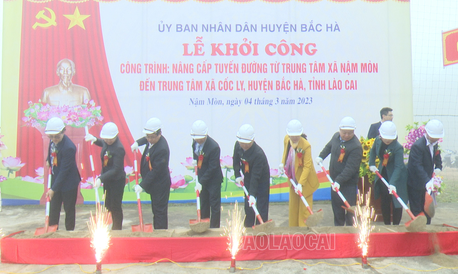 Bắc Hà nâng cấp tuyến đường từ trung tâm xã Nậm Mòn đi xã Cốc Ly ảnh 2