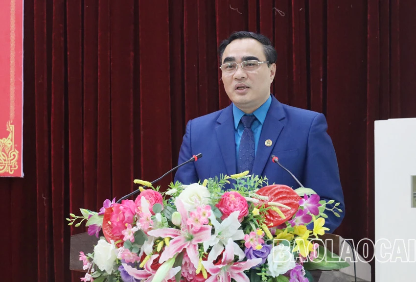 Bầu bổ sung chức danh Phó Chủ tịch Liên đoàn Lao động tỉnh ảnh 3