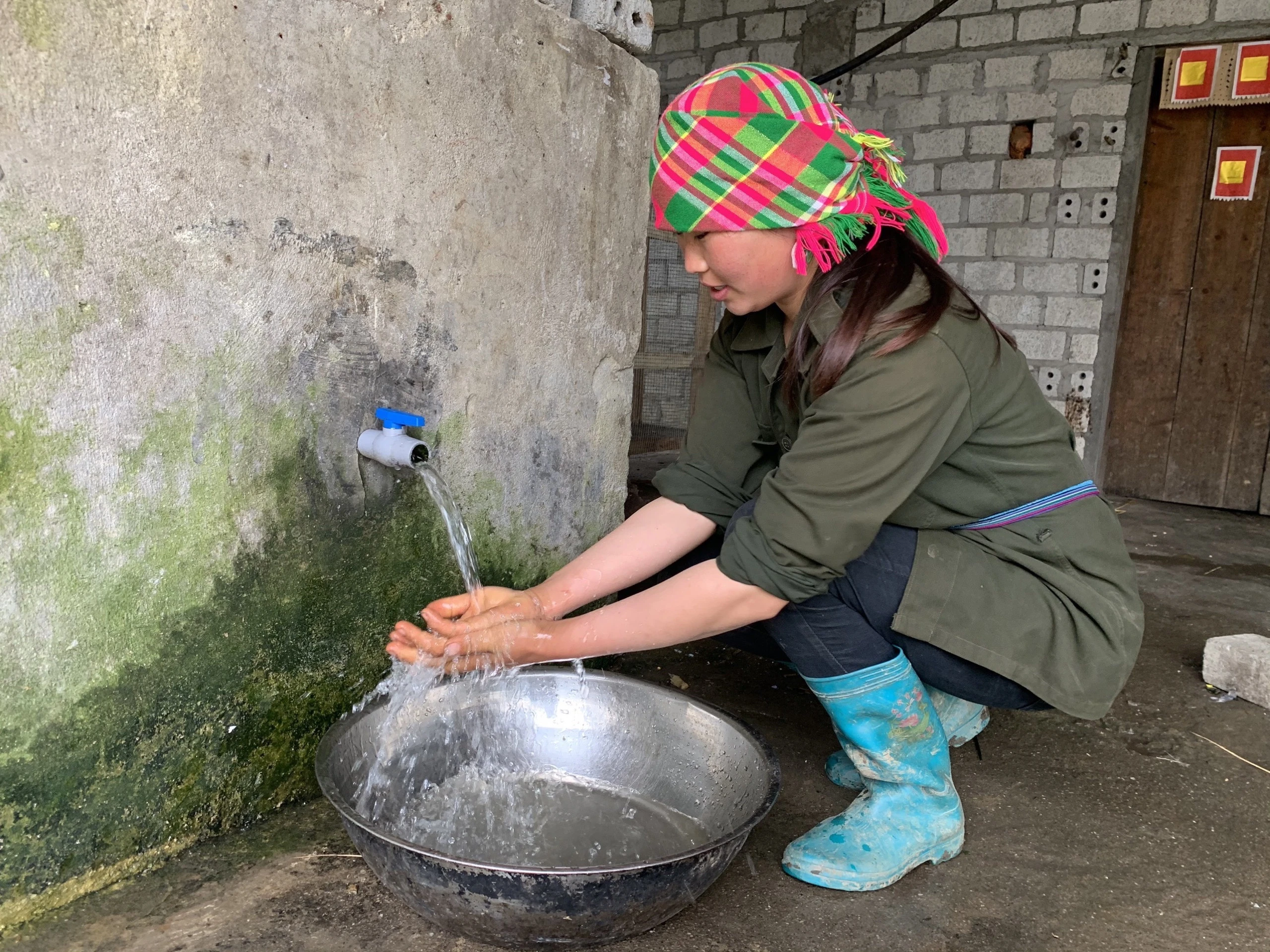 Người dân vùng cao trong tỉnh được sử dụng nước sinh hoạt hợp vệ sinh.