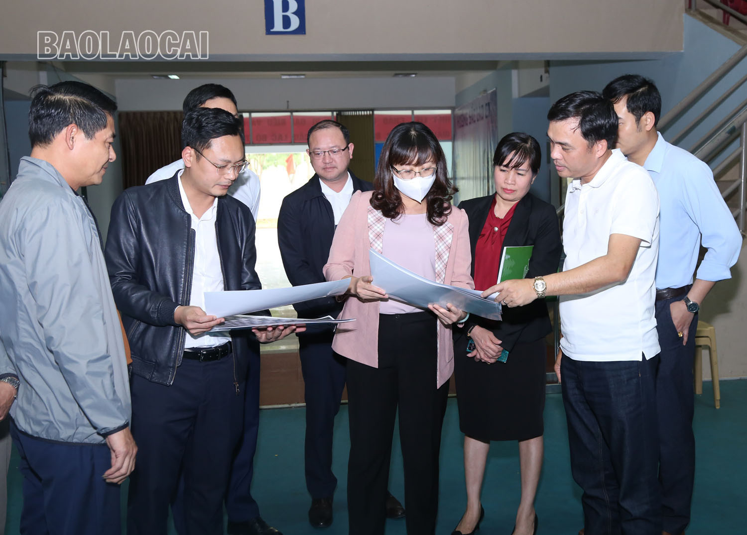 Kiểm tra các điều kiện tổ chức Giải Bóng chuyền nữ Quốc tế VTV Cup 2023 ảnh 2