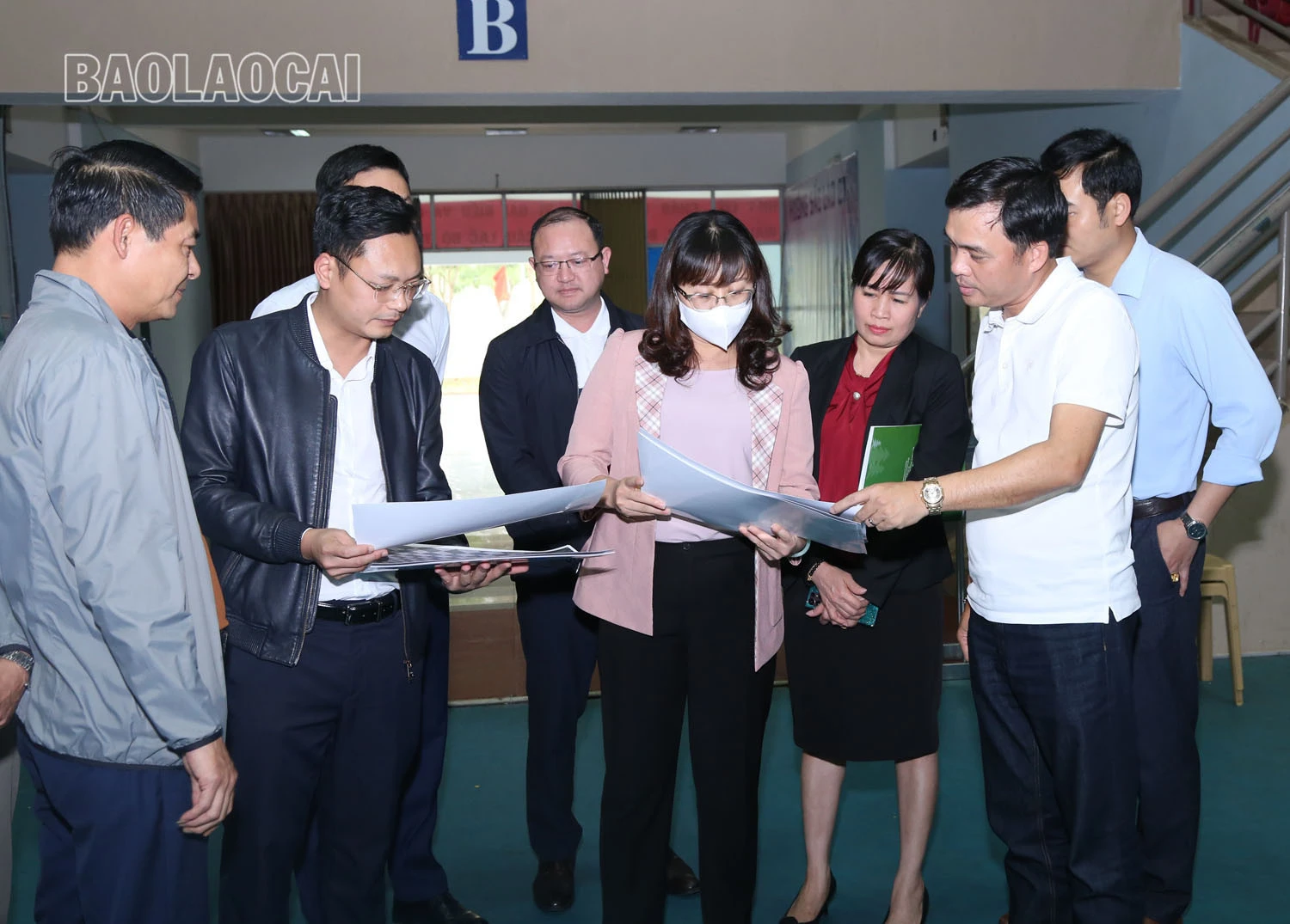 Kiểm tra các điều kiện tổ chức Giải Bóng chuyền nữ Quốc tế VTV Cup 2023 ảnh 2