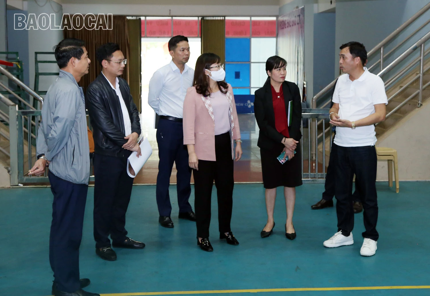 Kiểm tra các điều kiện tổ chức Giải Bóng chuyền nữ Quốc tế VTV Cup 2023 ảnh 1