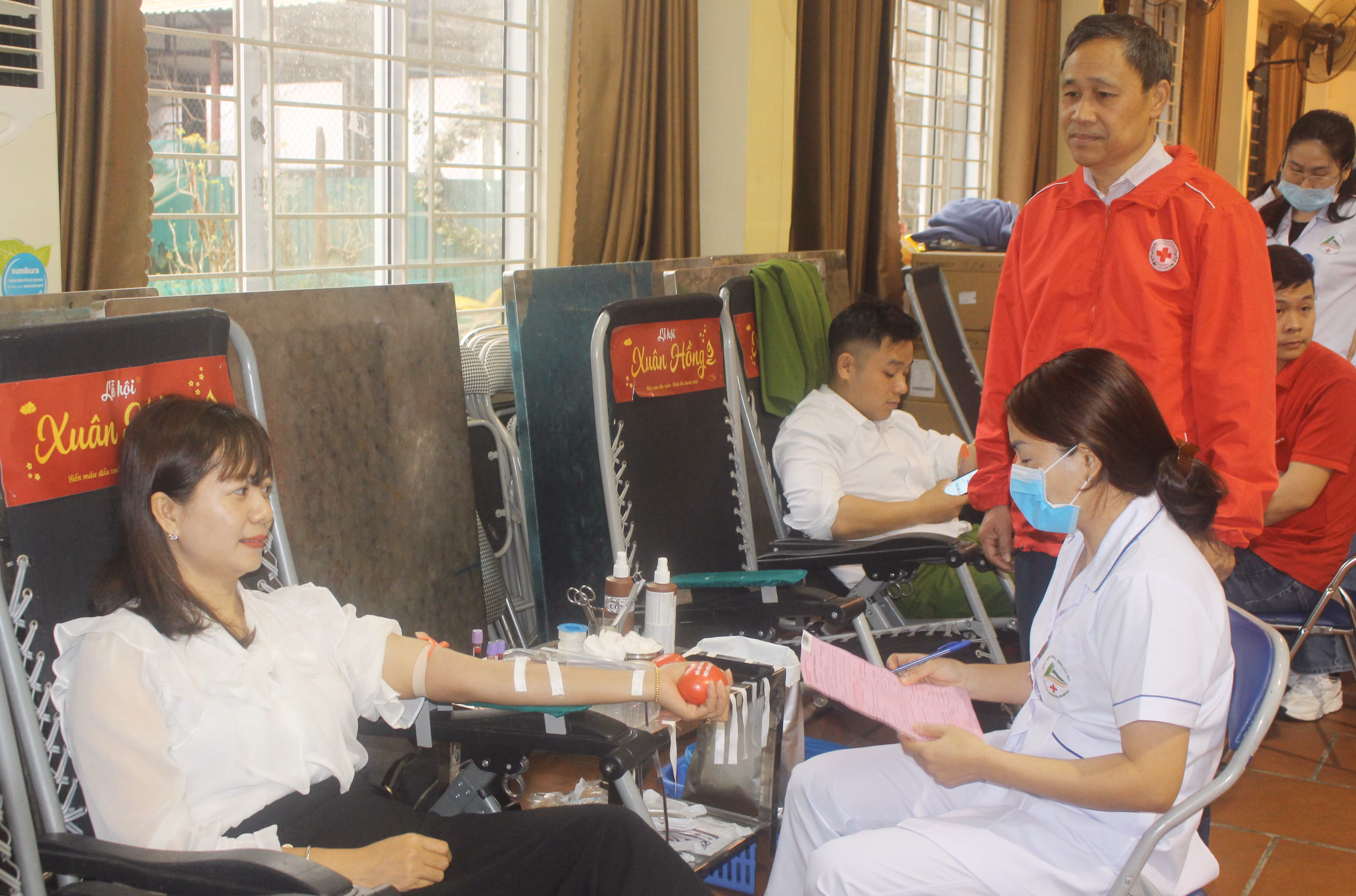 Ngày hội thu hút nhiều đoàn viên, thanh niên, lực lượng vũ trang trên địa bàn tham gia.