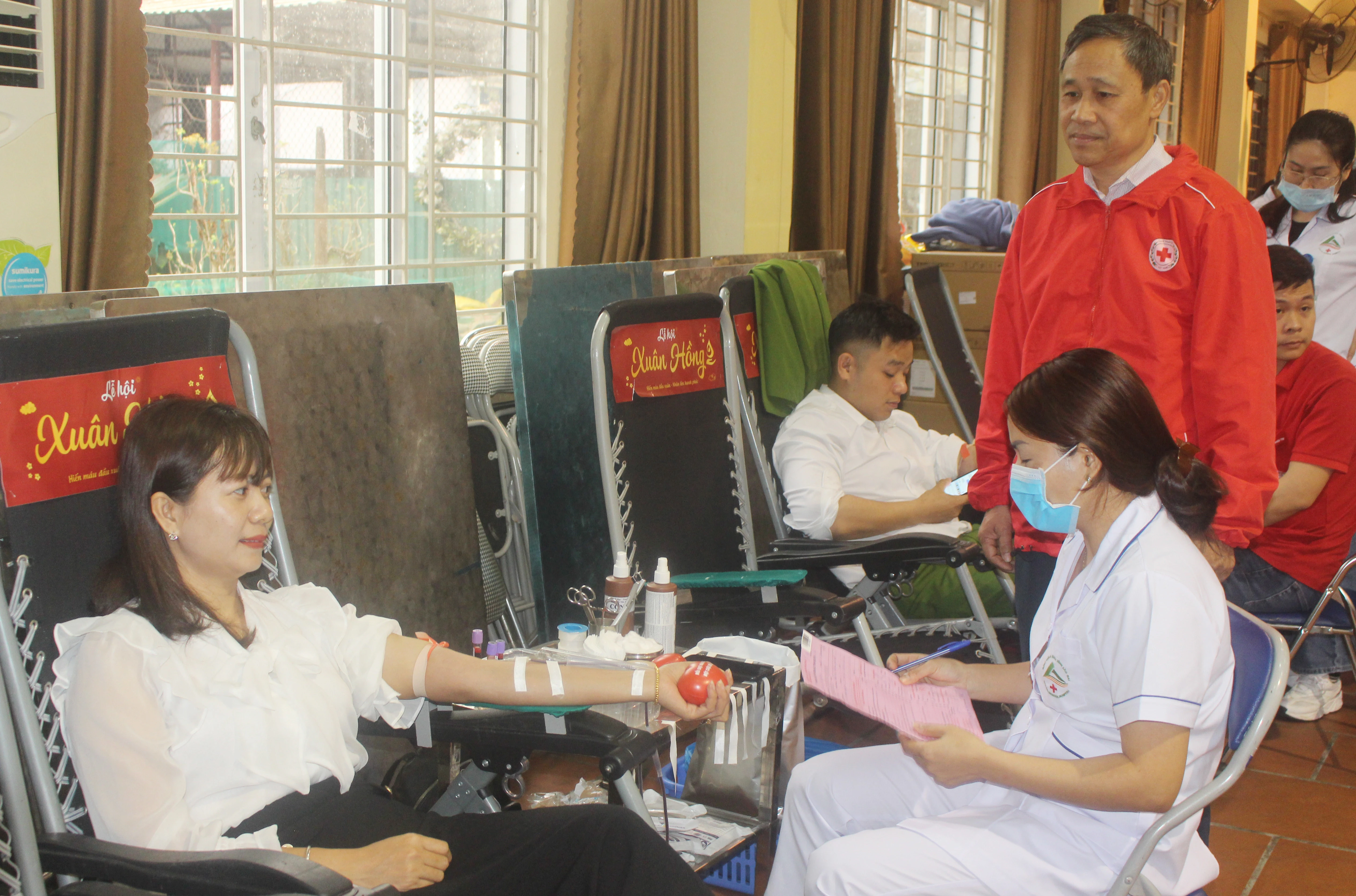 Ngày hội thu hút nhiều đoàn viên, thanh niên, lực lượng vũ trang trên địa bàn tham gia.