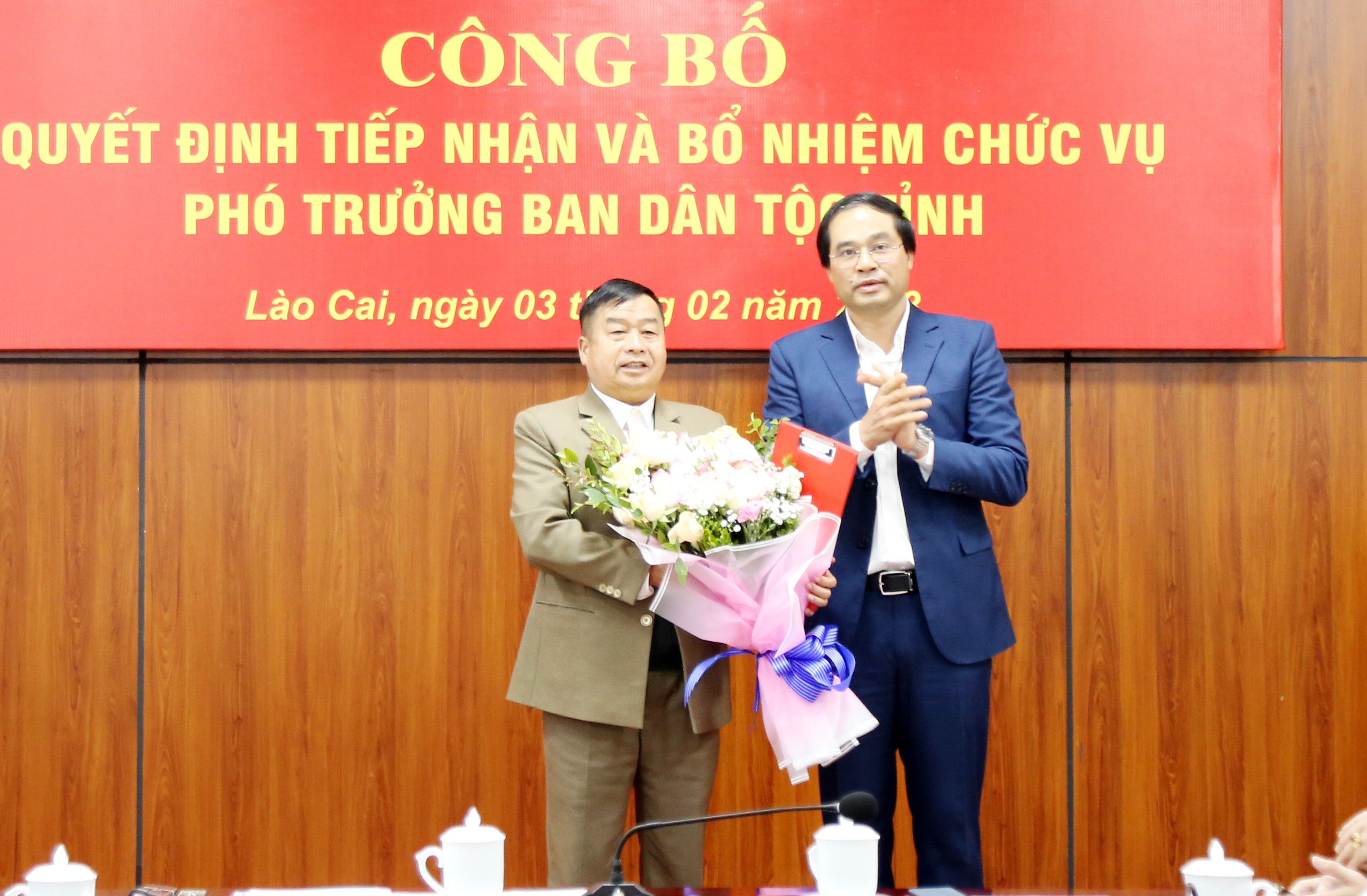 Công bố quyết định bổ nhiệm Phó Trưởng Ban Dân tộc tỉnh ảnh 2 Công bố quyết định bổ nhiệm Phó Trưởng Ban Dân tộc tỉnh ảnh 2