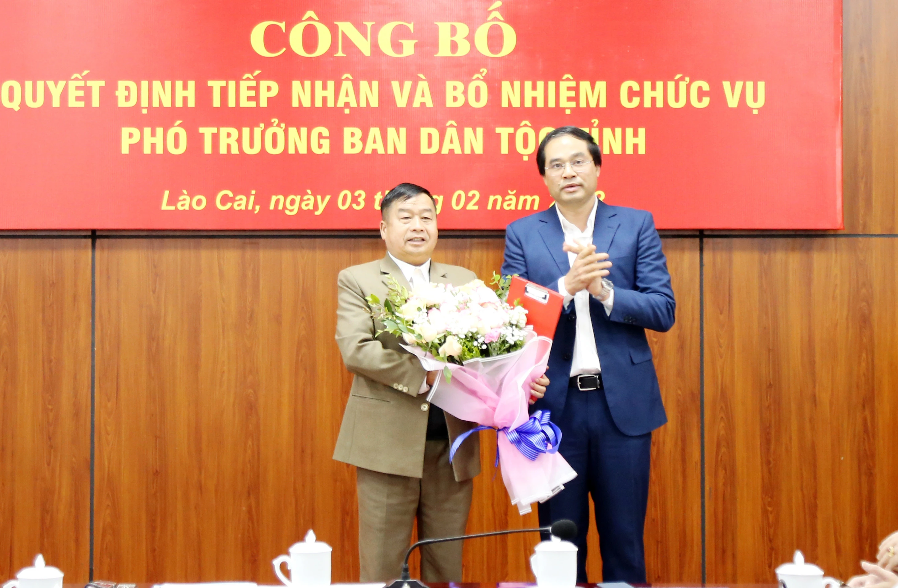 Công bố quyết định bổ nhiệm Phó Trưởng Ban Dân tộc tỉnh ảnh 2
