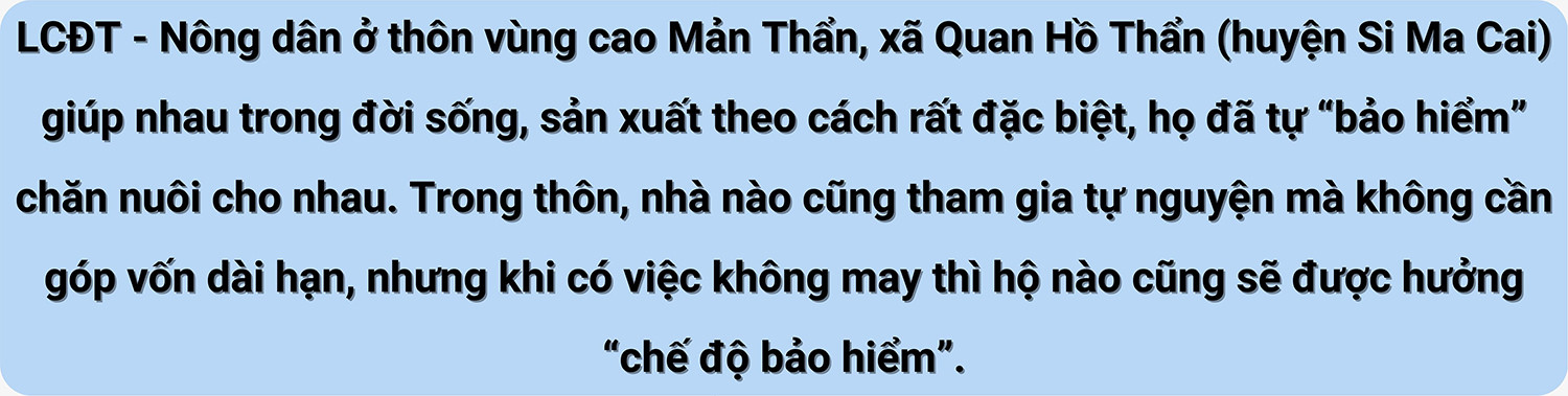 “Bảo hiểm” của người dân Mản Thẩn ảnh 2 “Bảo hiểm” của người dân Mản Thẩn ảnh 2