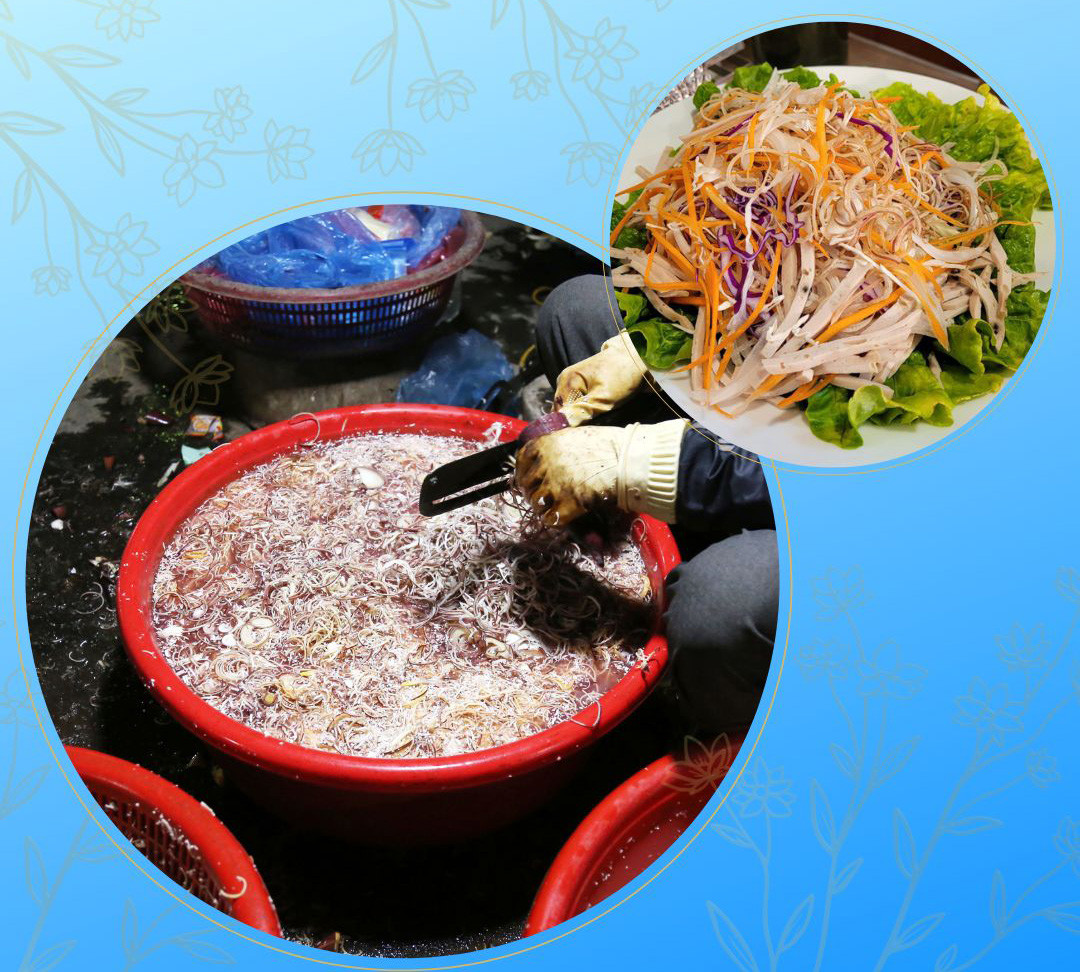 Từ rừng thẳm đến bàn tiệc, hoa chuối là một câu chuyện dài.