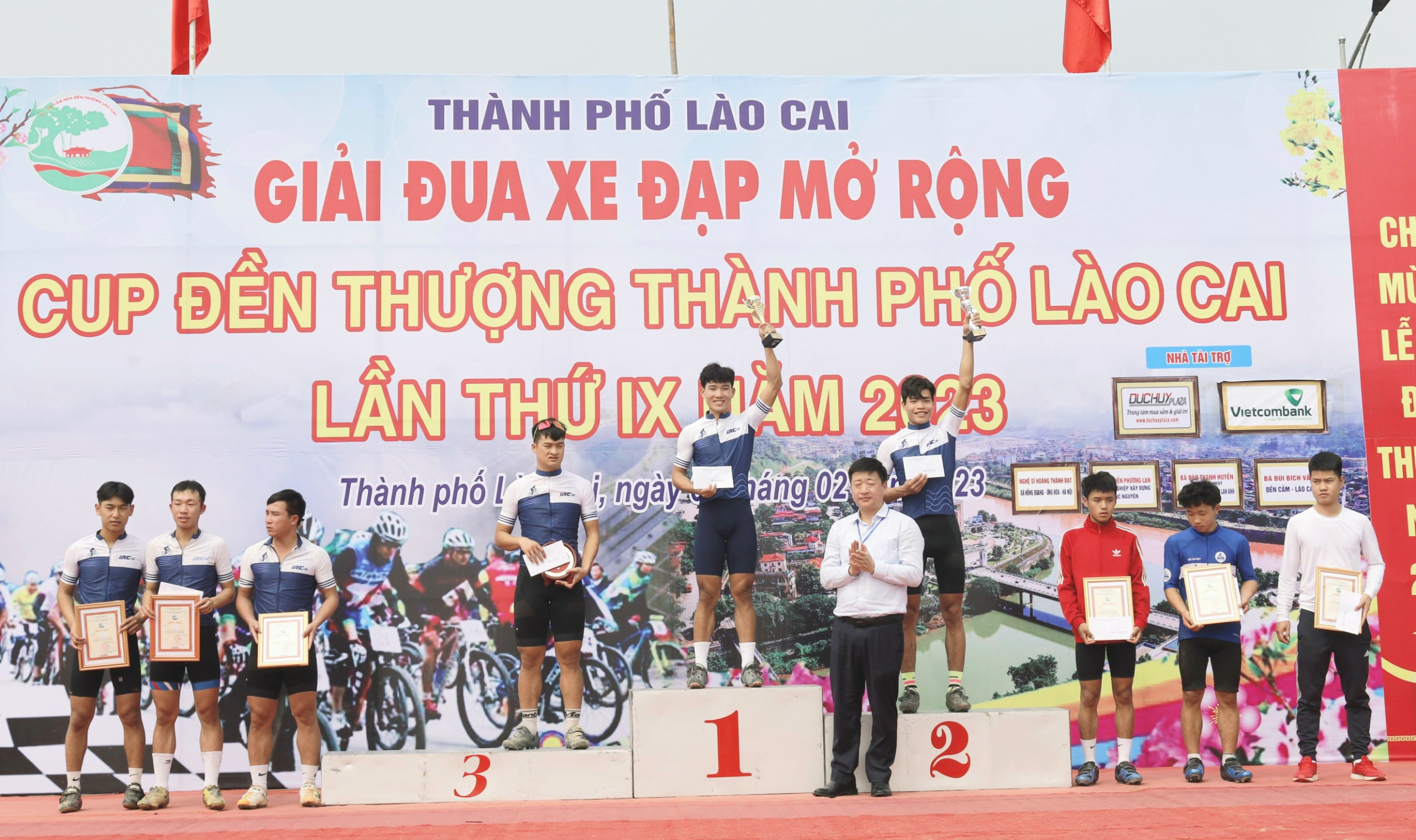 Hấp dẫn Giải Đua xe đạp mở rộng Cup đền Thượng thành phố Lào Cai lần thứ IX năm 2023 ảnh 10 Hấp dẫn Giải Đua xe đạp mở rộng Cup đền Thượng thành phố Lào Cai lần thứ IX năm 2023 ảnh 10