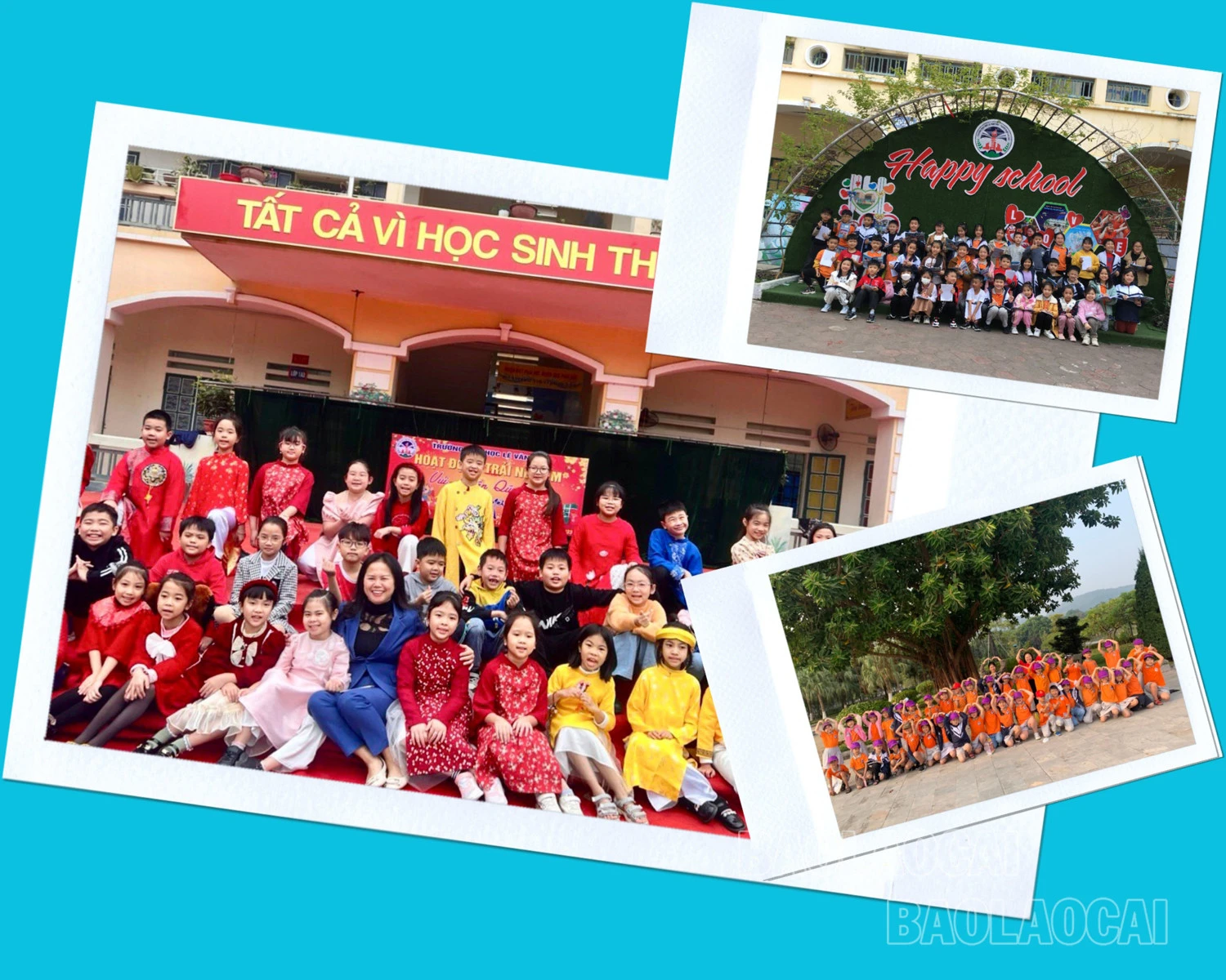 Cô giáo Lê Thị Mùi có nhiều đóng góp xây dựng "Trường học hạnh phúc" tại Trường Tiểu học Lê Văn Tám.