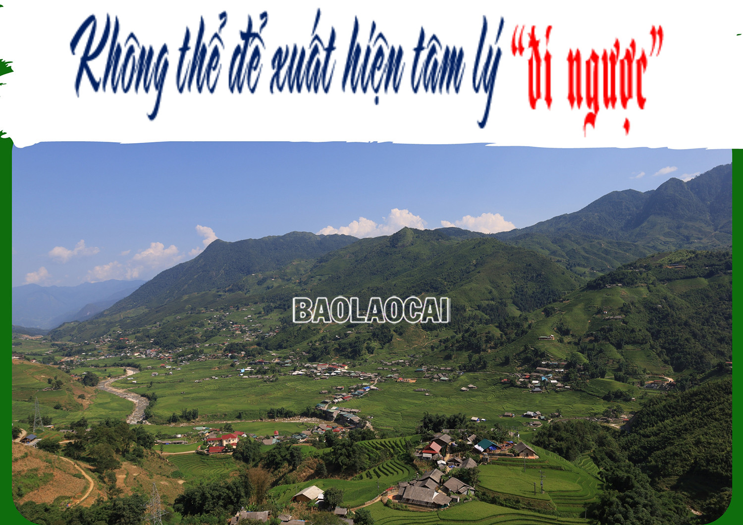 Không thể để xuất hiện tâm lý “đi ngược” ảnh 1