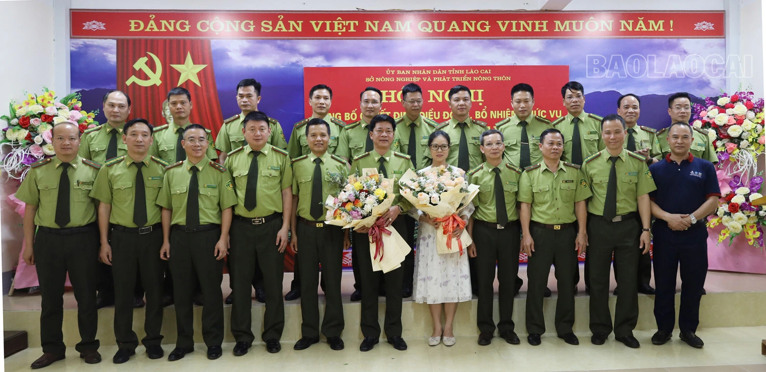 Công bố quyết định điều động, bổ nhiệm chức vụ Chi cục trưởng Chi cục Kiểm lâm ảnh 4