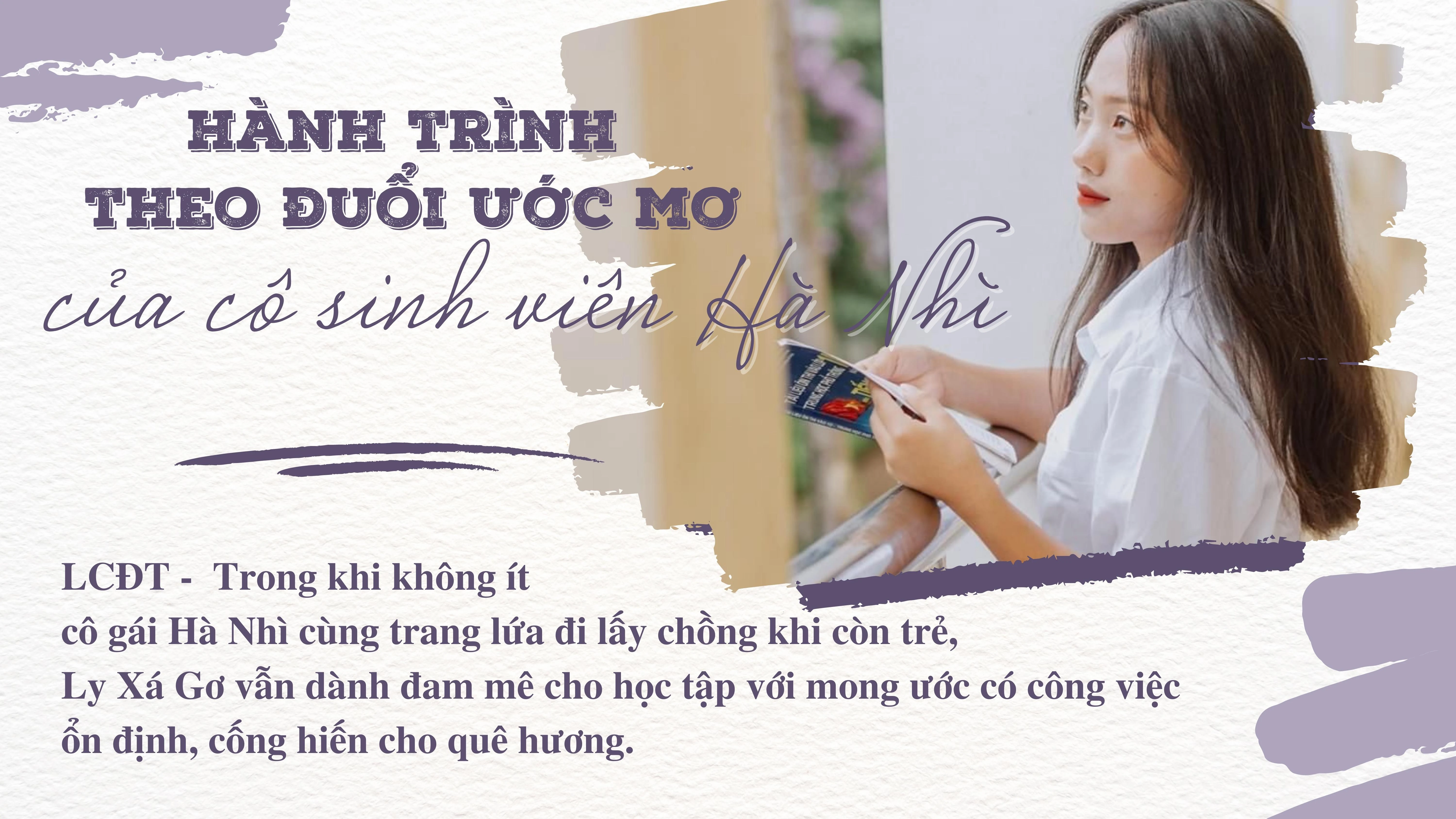 Hành trình theo đuổi ước mơ của cô sinh viên Hà Nhì ảnh 1