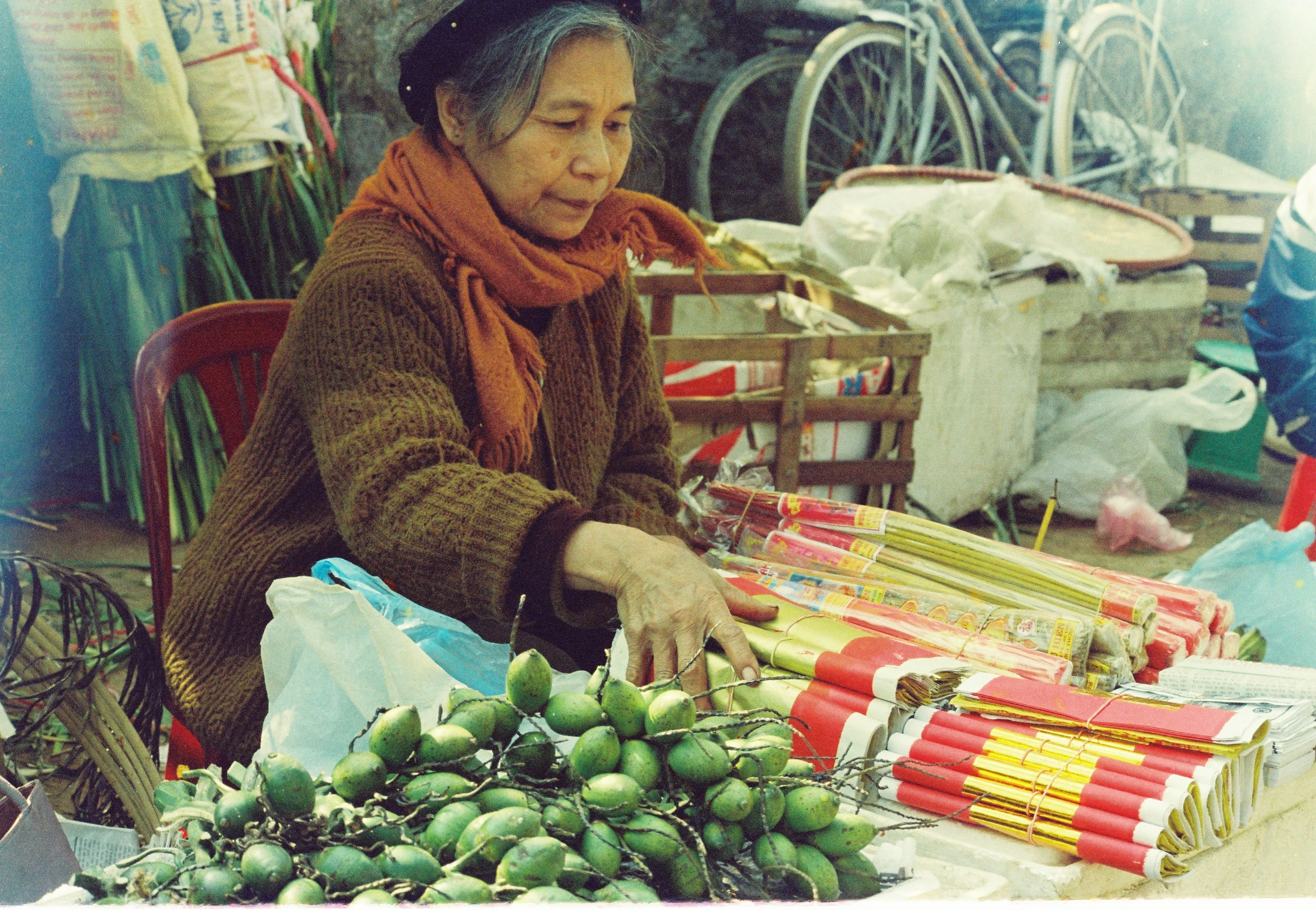 Hình ảnh chợ tết Cốc Lếu những năm đầu tái lập&nbsp;tỉnh ảnh 2