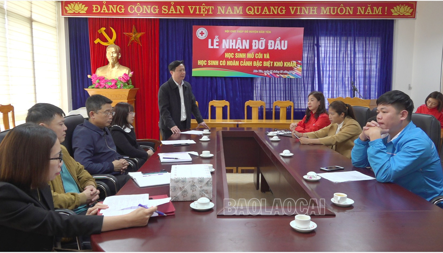 Quang cảnh buổi lễ.