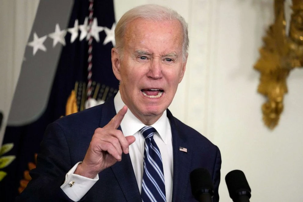 Tổng thống Joe Biden phát biểu ngày 27/2/2023 tại Nhà Trắng.