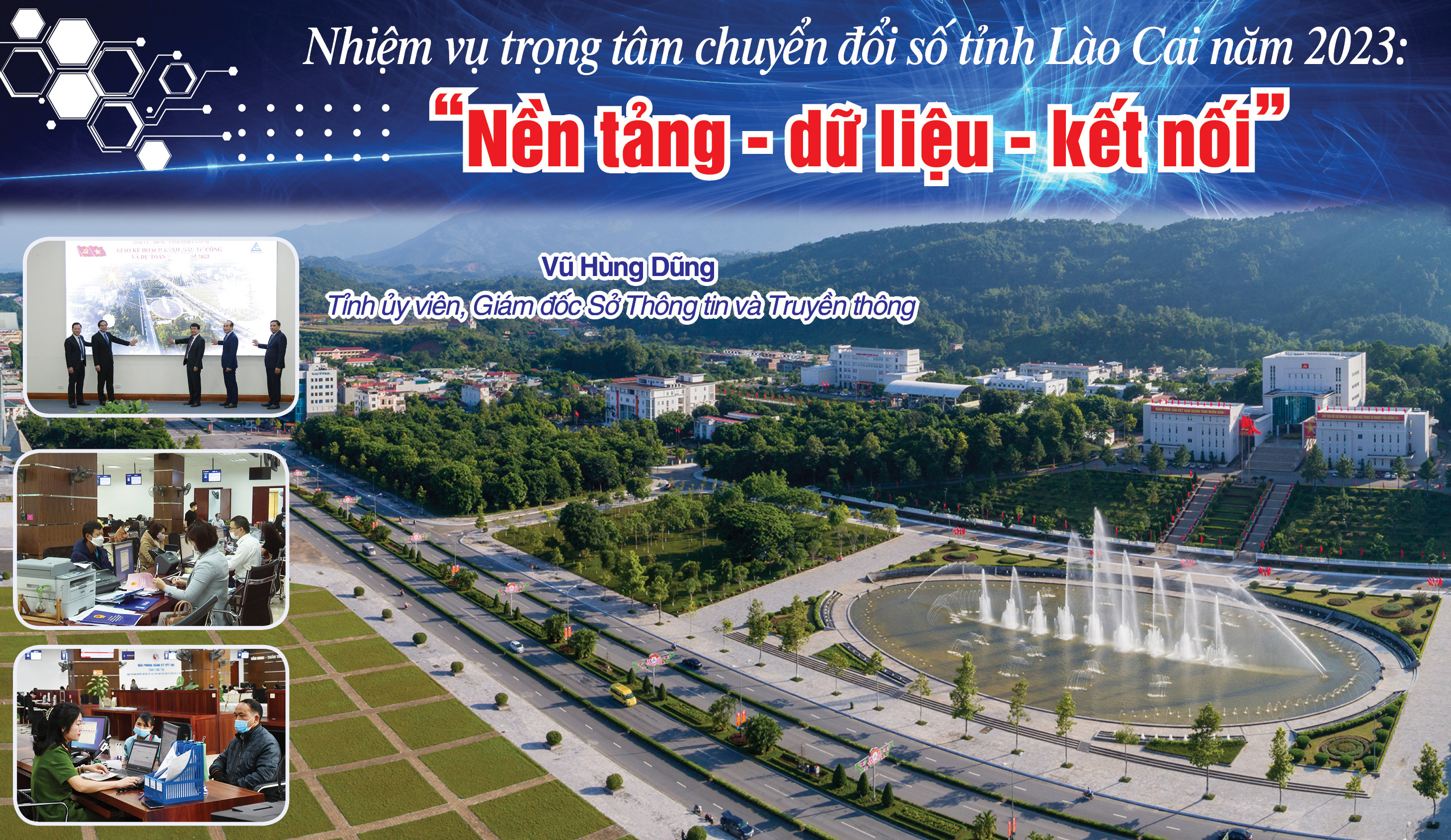 “Nền tảng - dữ liệu - kết nối” ảnh 1 “Nền tảng - dữ liệu - kết nối” ảnh 1