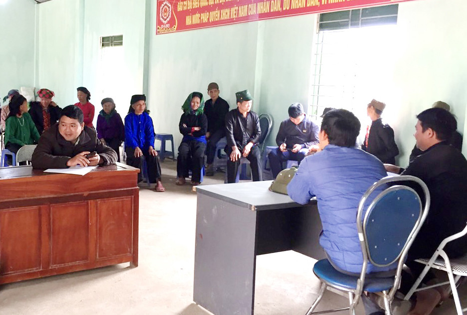 Bắc Hà coi trọng việc lấy ý kiến từ cơ sở đối với Luật Đất đai (sửa đổi). Bắc Hà coi trọng việc lấy ý kiến từ cơ sở đối với Luật Đất đai (sửa đổi).