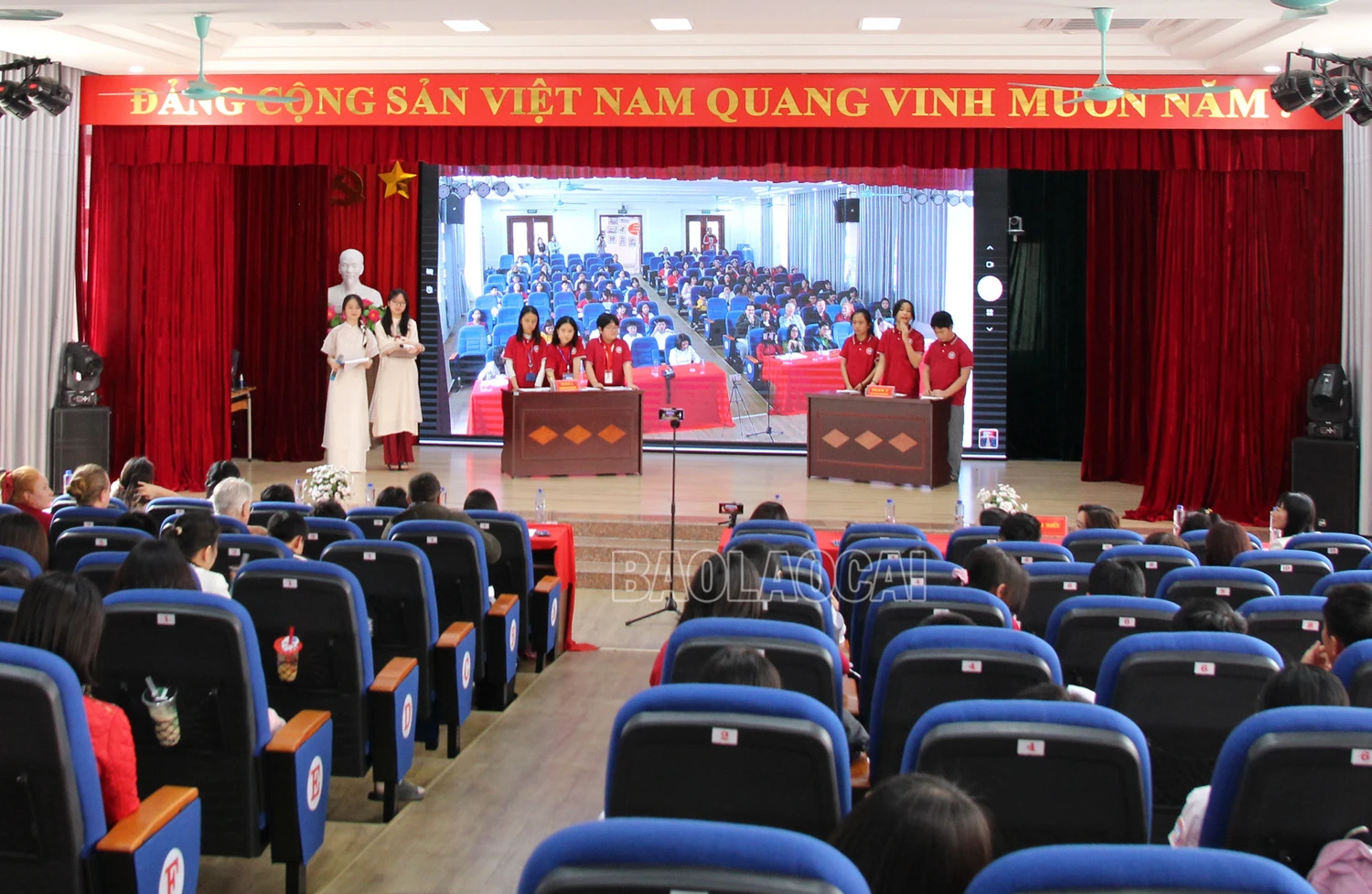 Trường THCS Lê Quý Đôn tổ chức thành công cuộc thi tranh biện tiếng Anh “The Debaters” ảnh 1