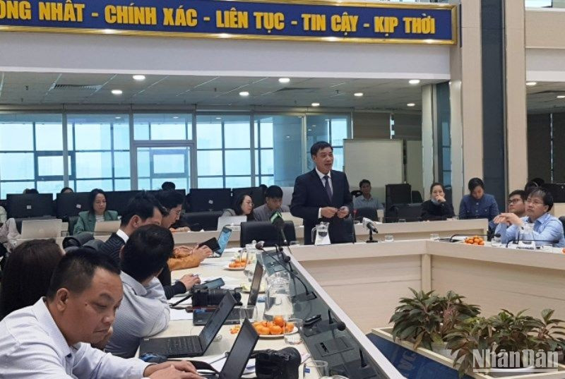 Dự báo thời tiết tết Nguyên đán 2023: Miền bắc rét, miền nam nắng ấm ảnh 1 Họp báo thông tin về dự báo thời tiết trong dịp Tết Nguyên đán Quý Mão.