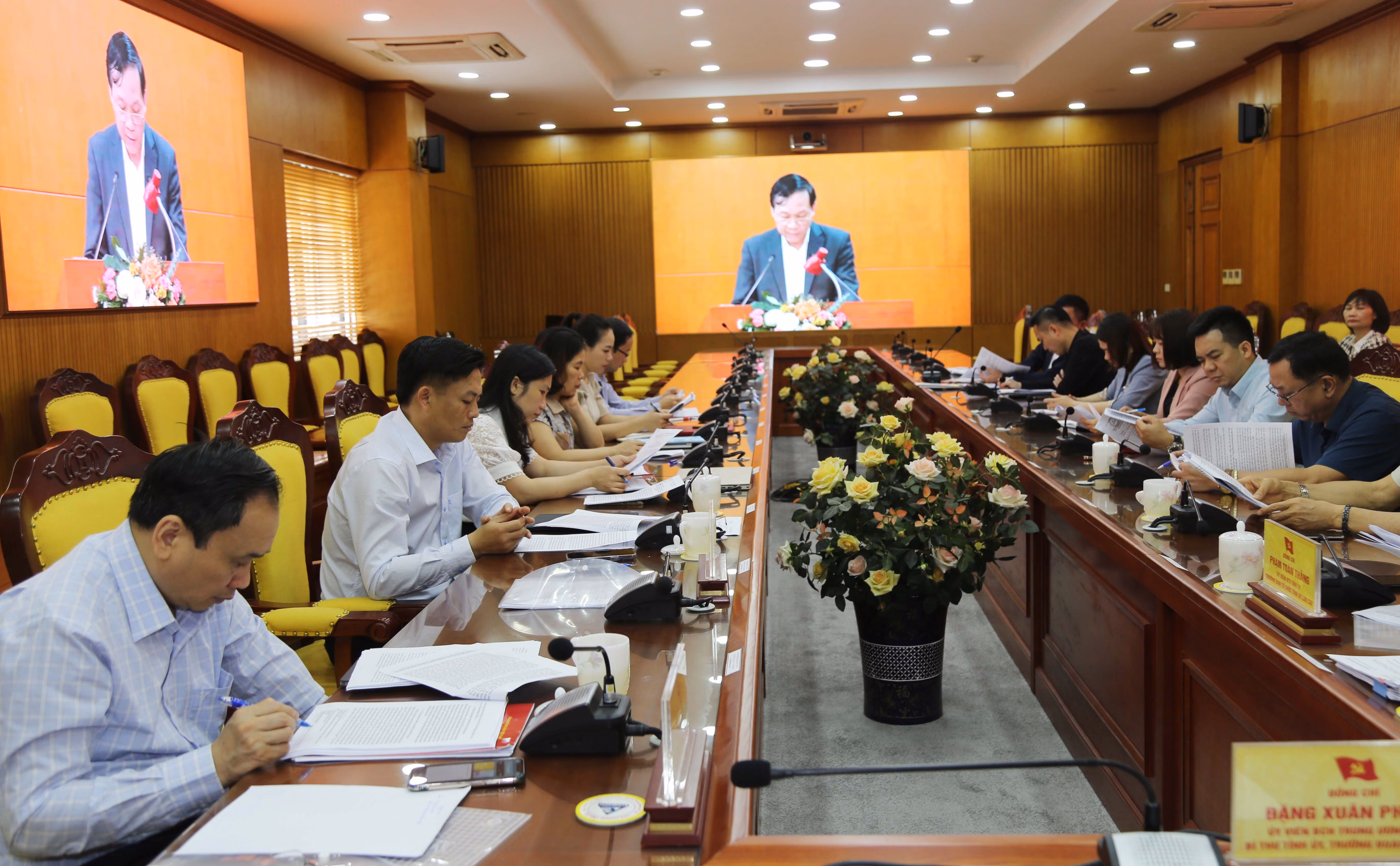 Tiếp tục tham mưu lãnh đạo, chỉ đạo thực hiện có hiệu quả công tác nội chính, phòng chống tham nhũng, tiêu cực ảnh 2