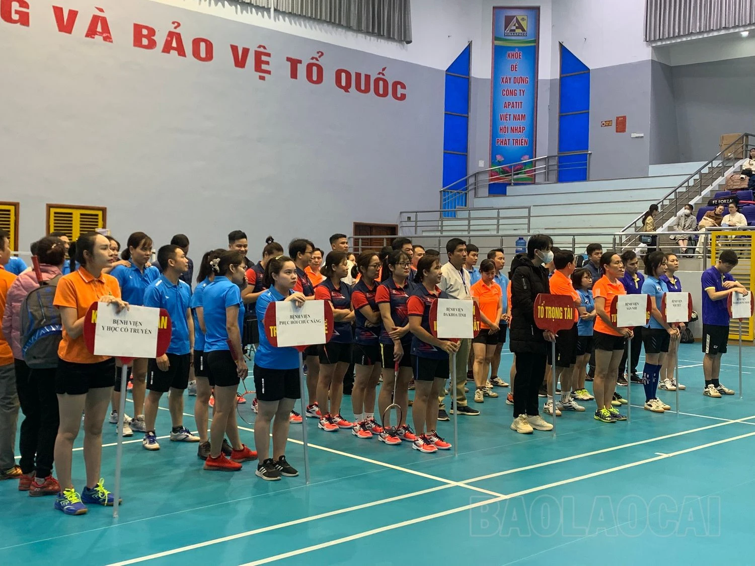 Sôi nổi Giải cầu lông truyền thống khối các bệnh viện tuyến tỉnh ảnh 1