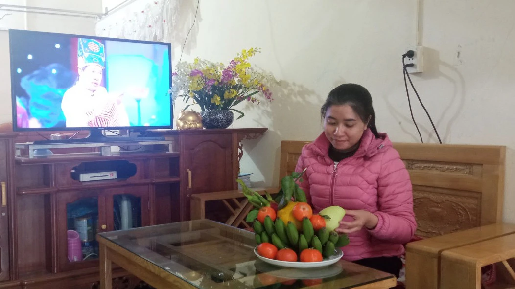 “Mái ấm công đoàn" giúp gia đình chị Lự Thị Tấm được đón tết ấm áp.