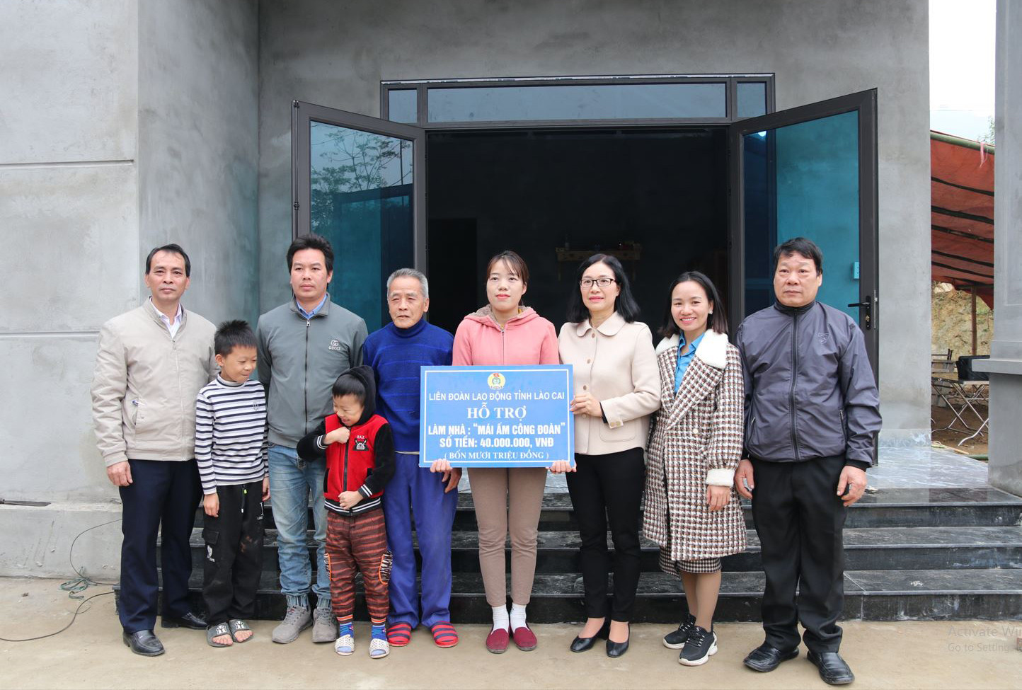 Chương trình hỗ trợ "Mái ấm công đoàn" đã giúp nhiều đoàn viên khó khăn ổn định cuộc sống.