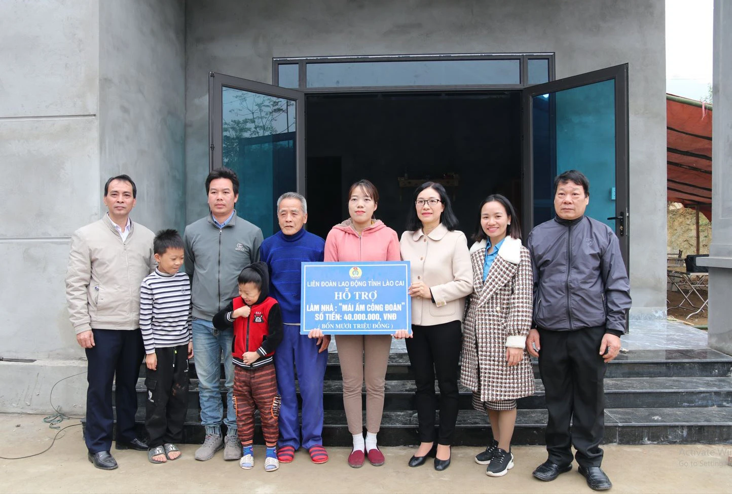 Chương trình hỗ trợ "Mái ấm công đoàn" đã giúp nhiều đoàn viên khó khăn ổn định cuộc sống.