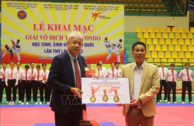 Hơn 1.000 vận động viên tham dự Giải vô địch Taekwondo học sinh, sinh viên toàn quốc lần thứ I ảnh 2