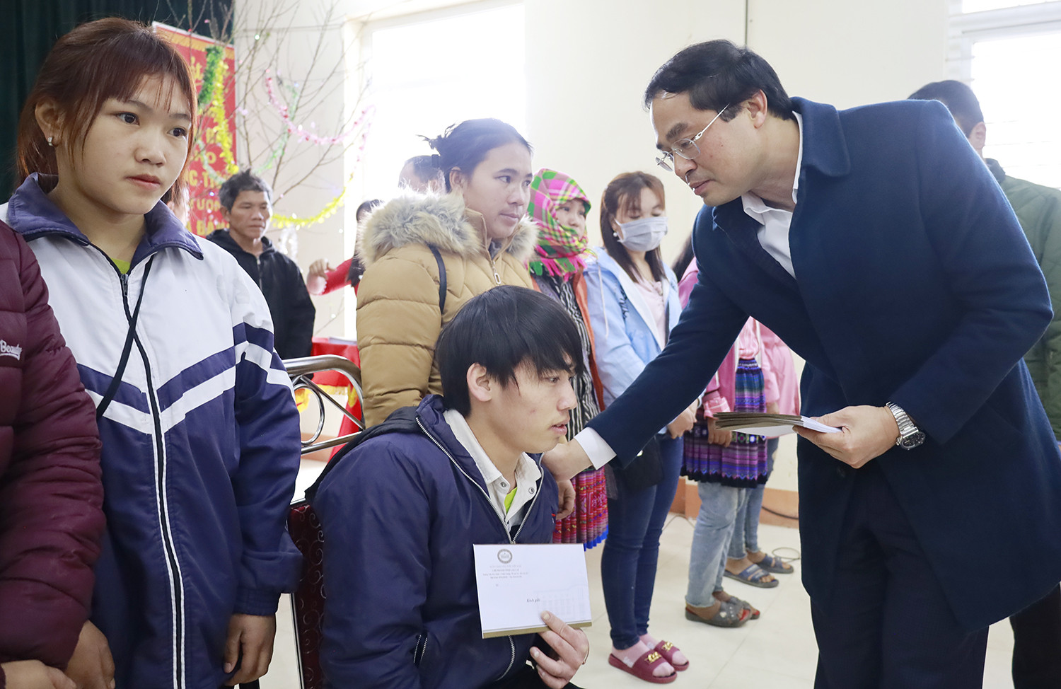 Chủ tịch UBND tỉnh Trịnh Xuân Trường thăm, chúc Tết xã La Pan Tẩn, Tả Thàng (Mường Khương) ảnh 8