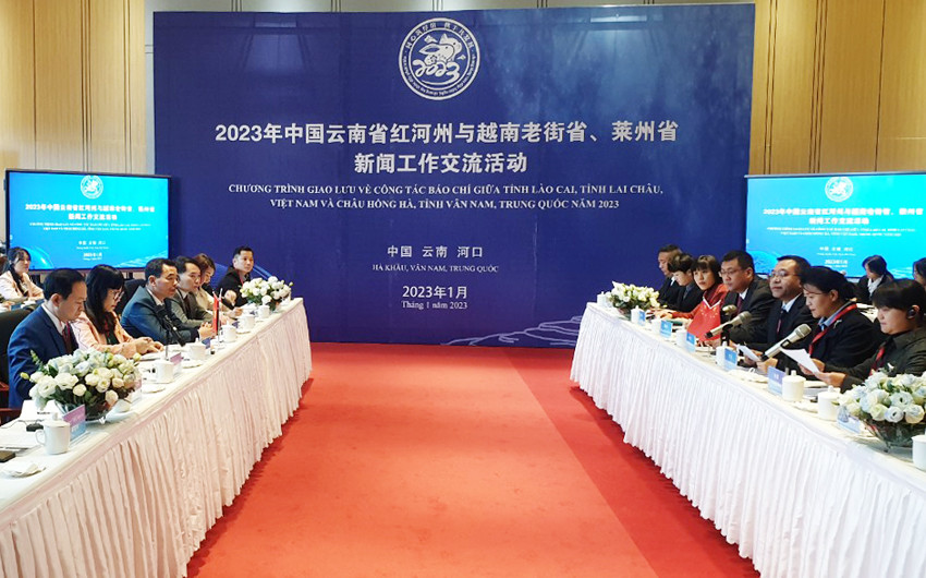 Tỉnh Lào Cai và Lai Châu hội đàm, chúc tết châu Hồng Hà, tỉnh Vân Nam, Trung Quốc ảnh 10 Tỉnh Lào Cai và Lai Châu hội đàm, chúc tết châu Hồng Hà, tỉnh Vân Nam, Trung Quốc ảnh 10