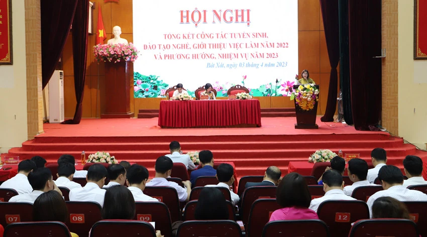 Quang cảnh hội nghị.