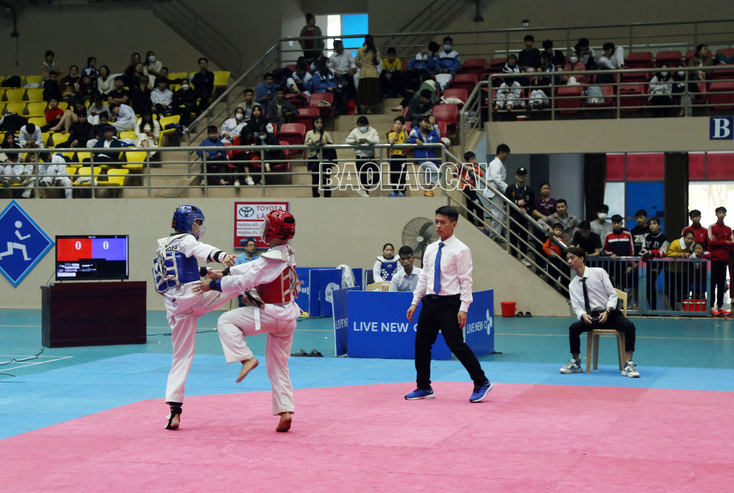 Bế mạc Giải Taekwondo các lứa tuổi trẻ tỉnh Lào Cai năm 2023 ảnh 3