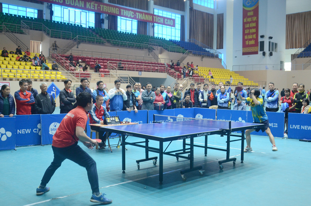 Bế mạc Giải cầu lông, bóng bàn các câu lạc bộ tỉnh Lào Cai năm 2023 ảnh 2