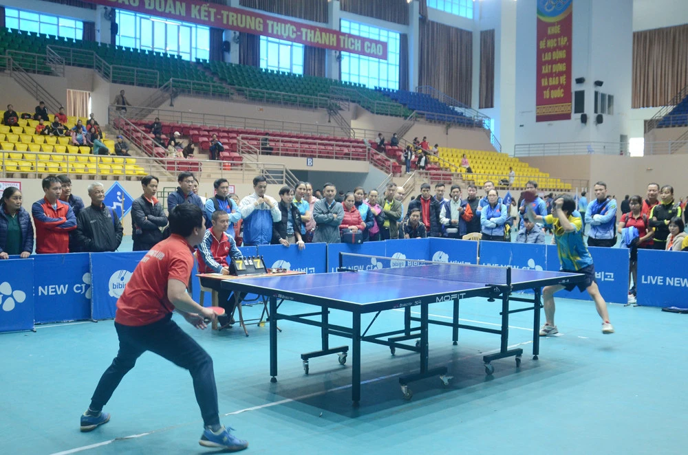 Bế mạc Giải cầu lông, bóng bàn các câu lạc bộ tỉnh Lào Cai năm 2023 ảnh 2