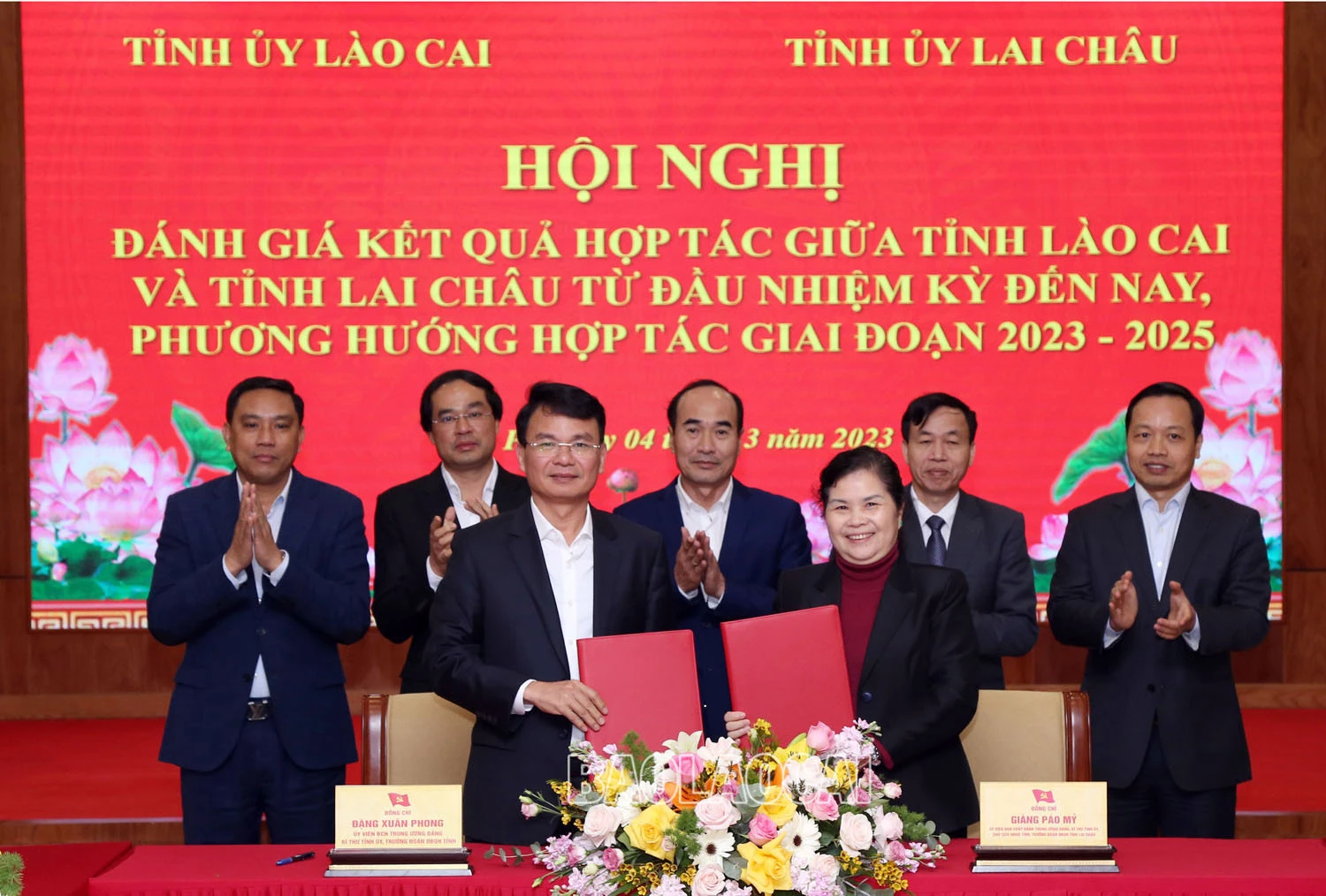 Tiếp tục đẩy mạnh hợp tác giữa hai tỉnh Lào Cai và Lai Châu ảnh 6