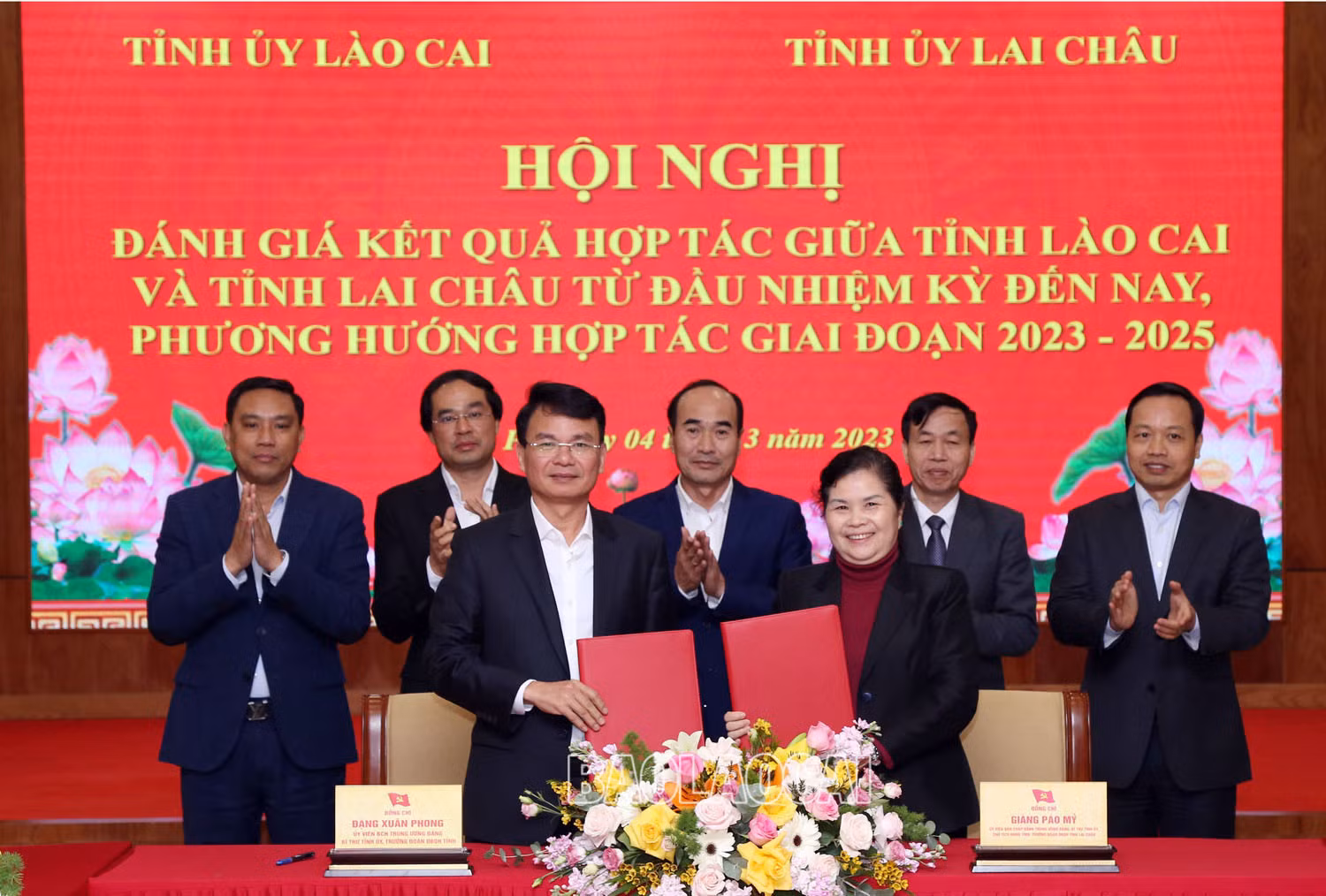 Tiếp tục đẩy mạnh hợp tác giữa hai tỉnh Lào Cai và Lai Châu ảnh 6