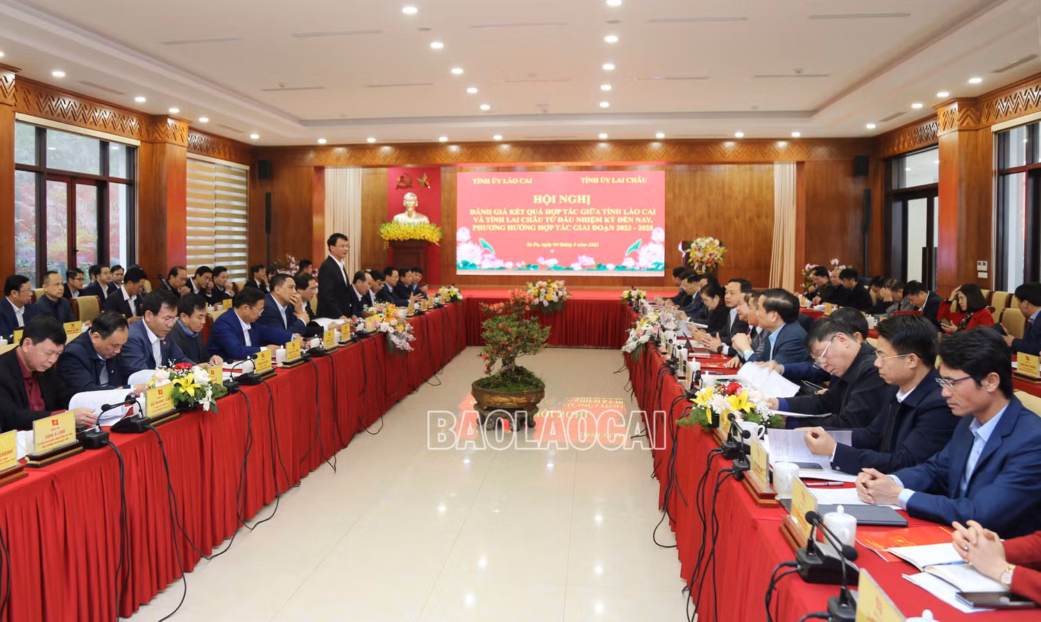 Tiếp tục đẩy mạnh hợp tác giữa hai tỉnh Lào Cai và Lai Châu ảnh 1