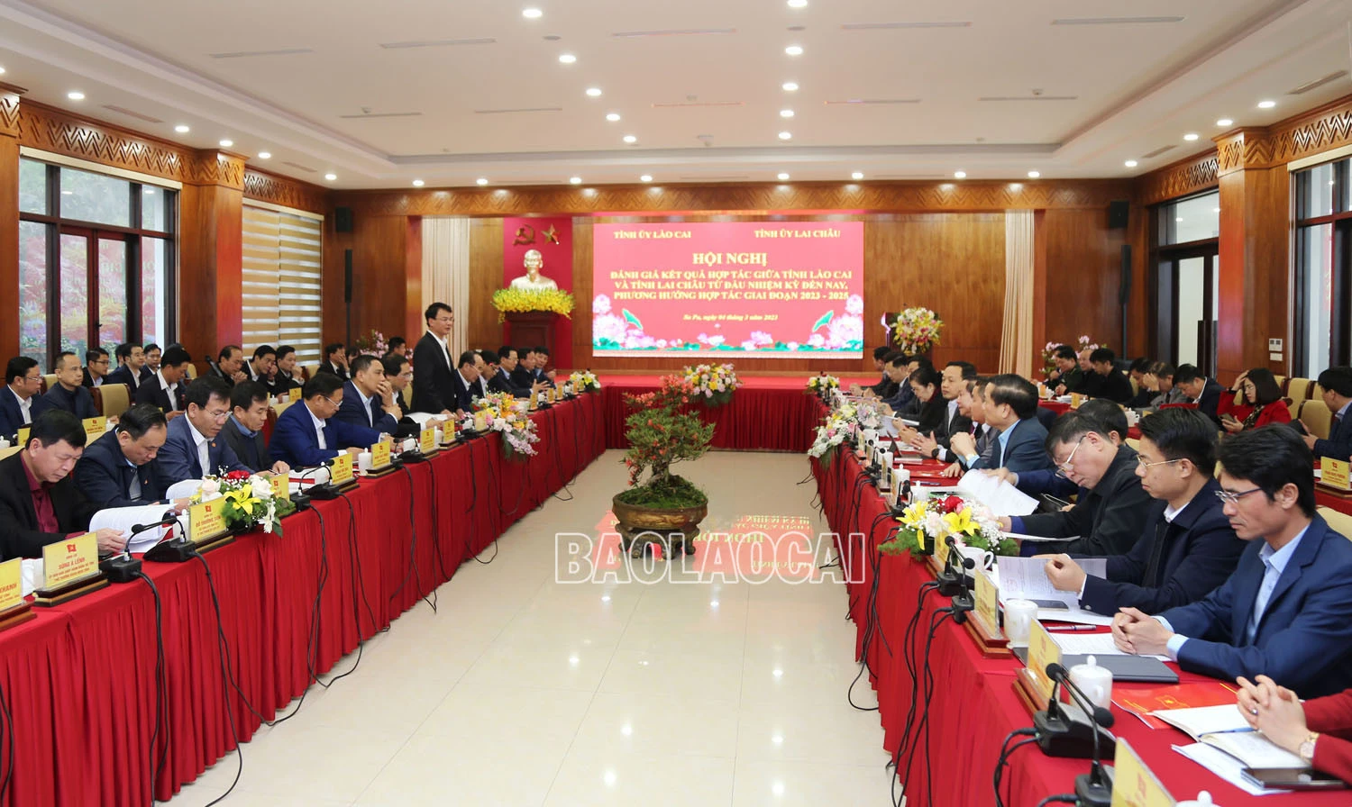 Tiếp tục đẩy mạnh hợp tác giữa hai tỉnh Lào Cai và Lai Châu ảnh 1