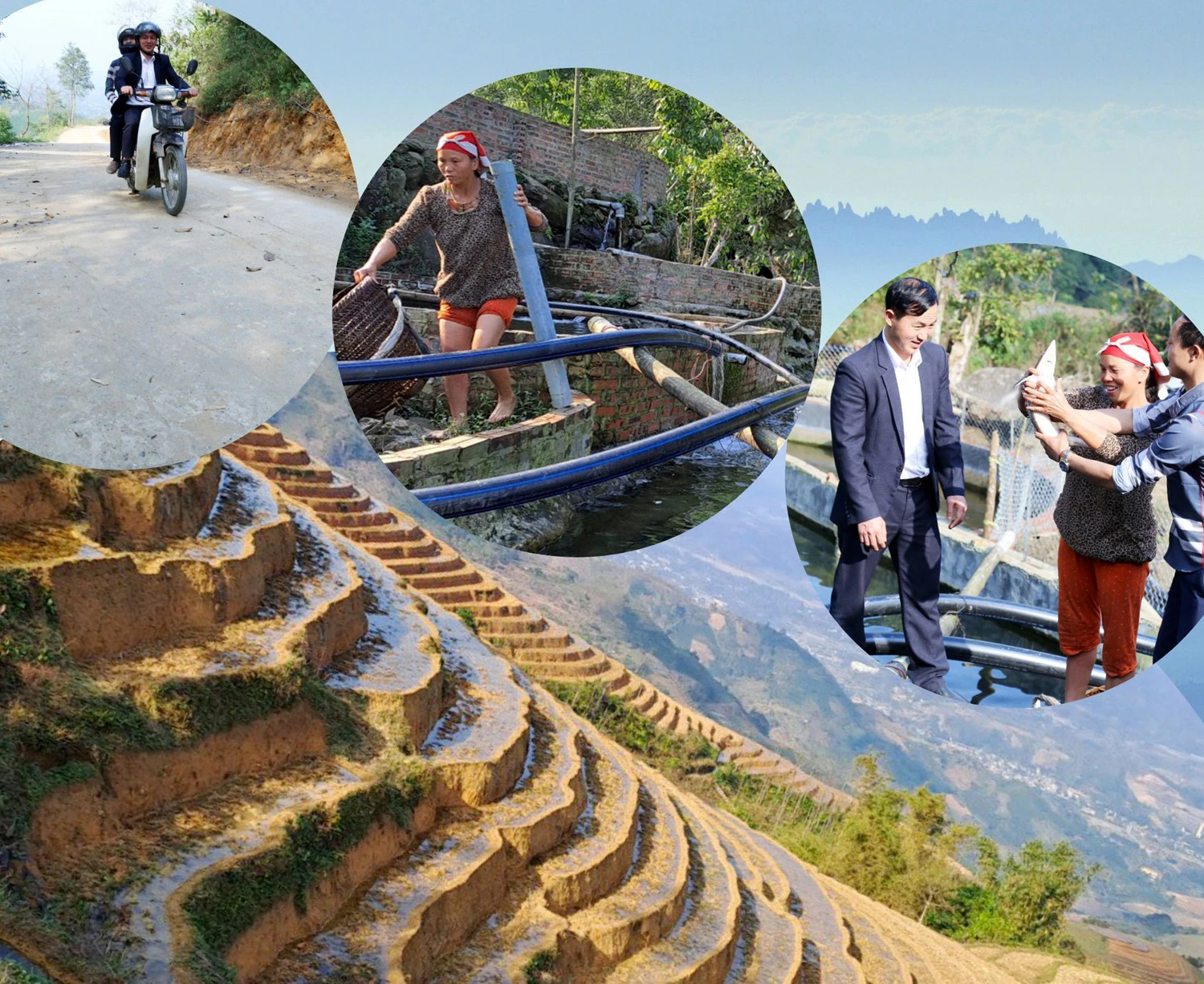 Ngày mới ở hai thôn Trát