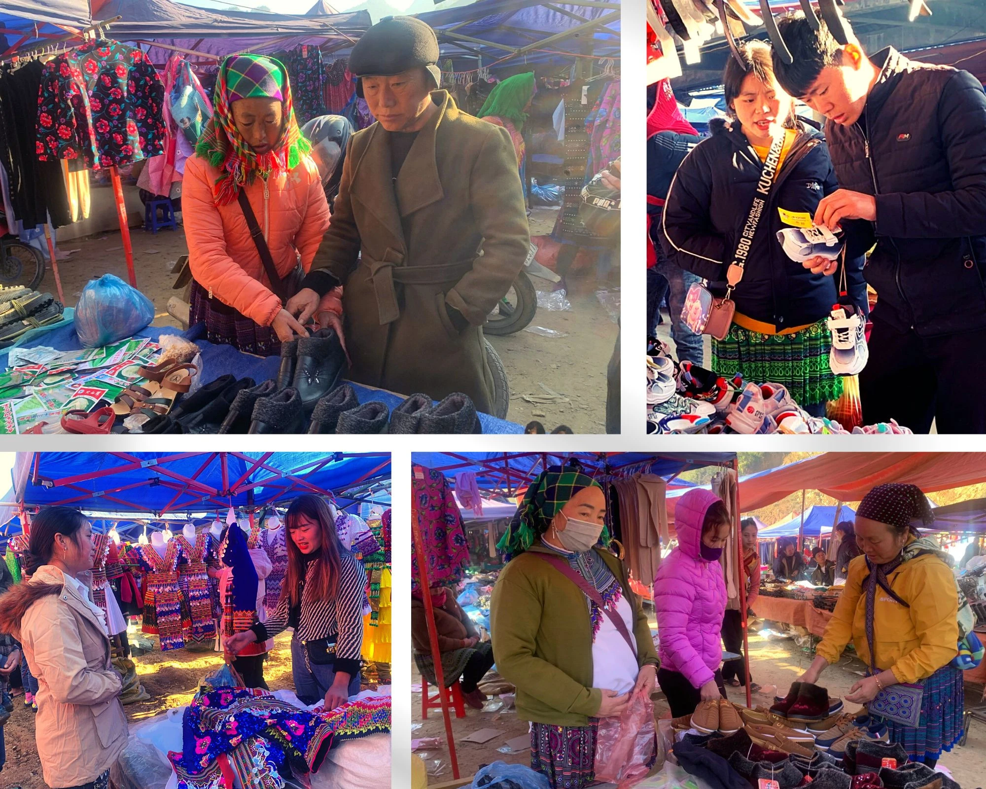 Sắc màu phiên chợ cuối năm ảnh 2 Sắc màu phiên chợ cuối năm ảnh 2