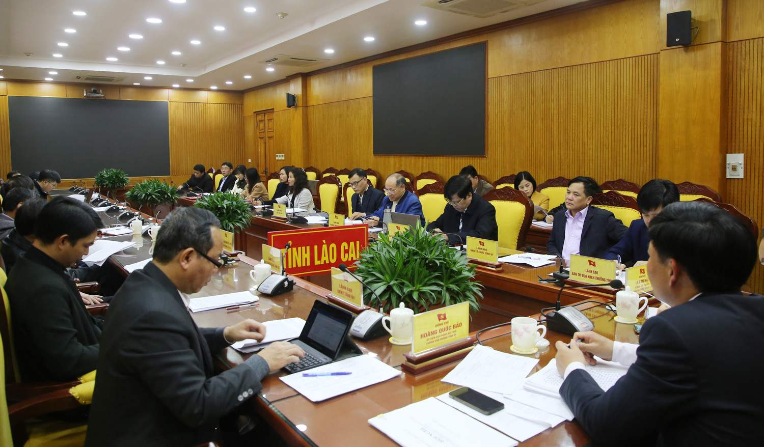 Các đại biểu dự hội nghị.