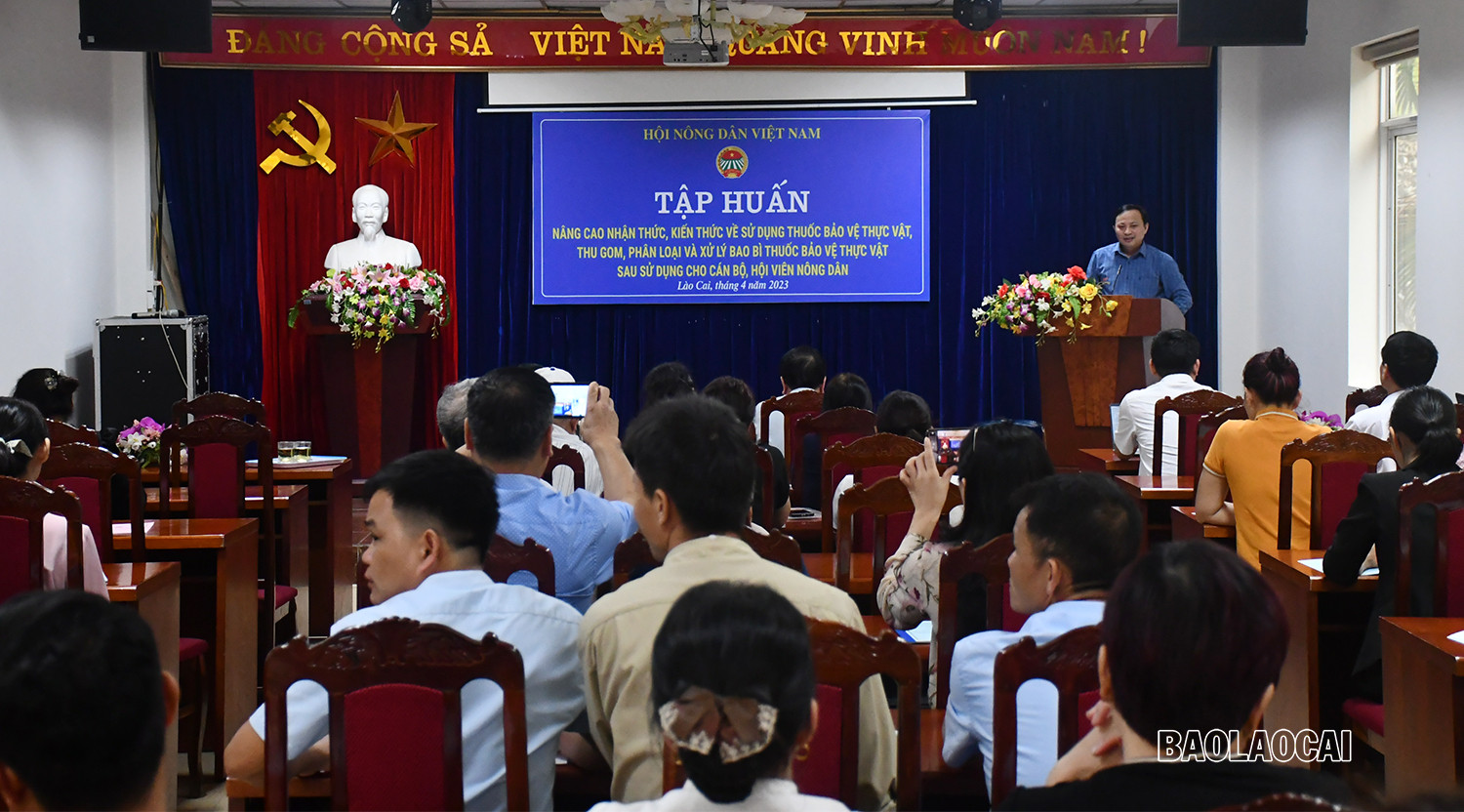 Nâng cao kiến thức, kỹ năng bảo vệ môi trường cho nông dân ảnh 1 Nâng cao kiến thức, kỹ năng bảo vệ môi trường cho nông dân ảnh 1