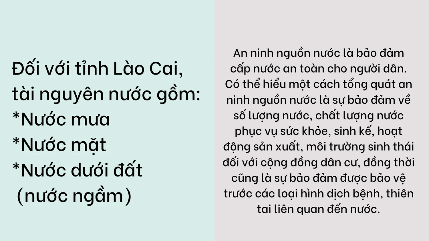 Đảm bảo an ninh nguồn nước để nâng cao chất lượng cuộc sống ảnh 2